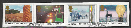 Great Britian Stamps Complete set On Paper removed from FDC - VVV00863