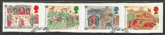 Great Britian Stamps Complete set On Paper removed from FDC - VVV00867