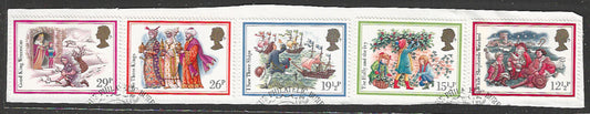 Great Britian Stamps Complete set On Paper removed from FDC - VVV00891