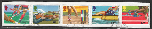 Great Britian Stamps Complete set On Paper removed from FDC - VVV00898