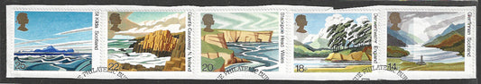 Great Britian Stamps Complete set On Paper removed from FDC - VVV00904