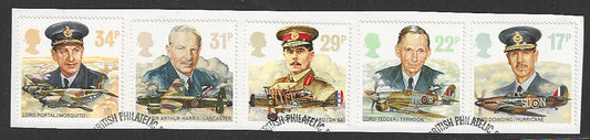 Great Britian Stamps Complete set On Paper removed from FDC - VVV00935