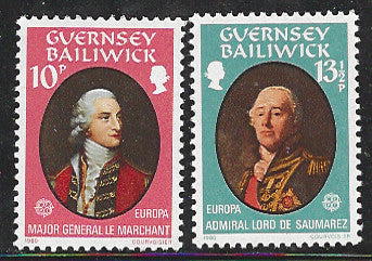 Guernsey Bailiwick Stamps Complete Set Mounted Mint - VVV00942