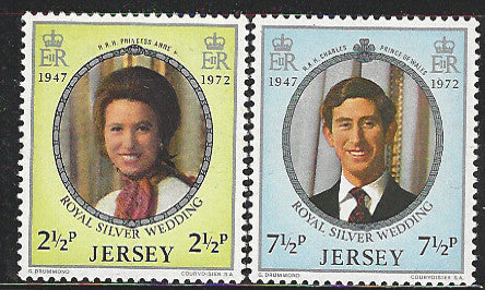 Jersey Stamps Complete Set Mounted Mint - VVV00968