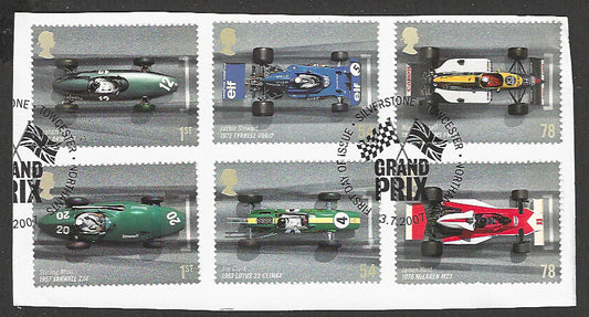 Great Britian Complete Set used on Peice removed from FDC - VVV01027