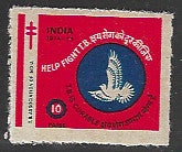 India TB Label Help Fight TB - VVV01065