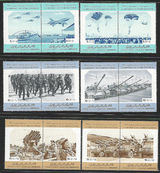 Liyan Set of 6 Pairs Values - Revolution - 1981 - VVV01189