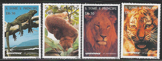 S. Tome E Principe set of 4 Values, Animals, 1983 - VVV01213