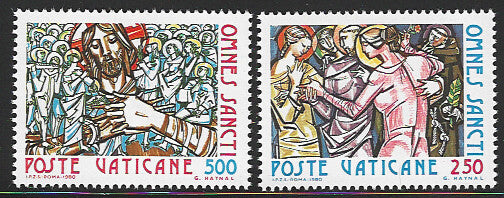 Vaticane set of 2 Values, 1980 - VVV01226