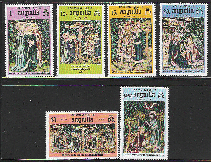 Antuilla stamps set of 6 Vales, Easter 1978. Mint- VVV1495