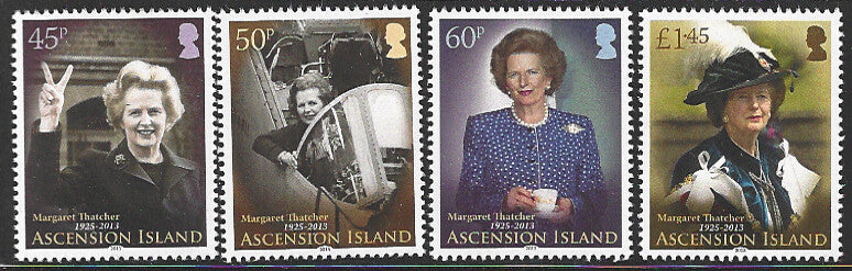 Ascension stamps set -  Queen Mint - VVV1702
