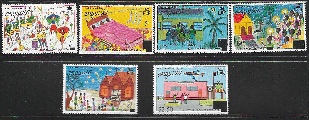 Anguilla stamps set - XPaintings, Mint - VVV1772
