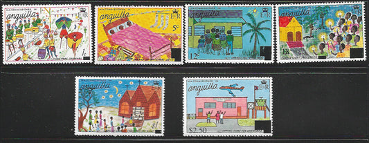 Anguilla stamps set - XPaintings, Mint - VVV1772