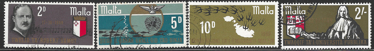 Malta Used Complete set - VVV1804