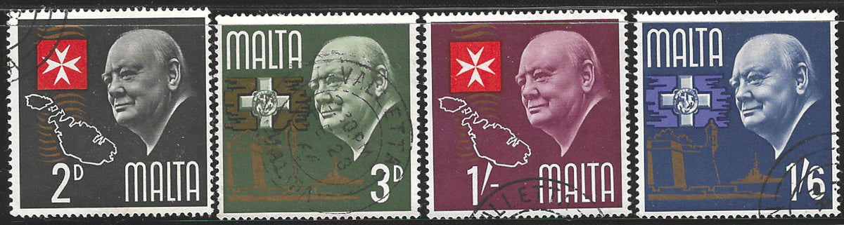 Malta Used Complete set - VVV1818
