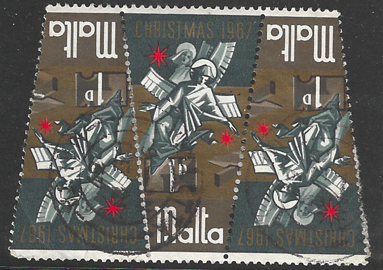 Malta Used odd Shape - VVV1824