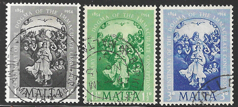 Malta Used Complete set - VVV1833
