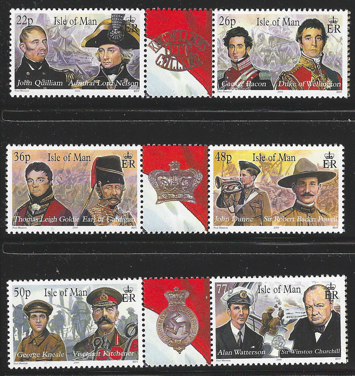 Isle of Man - Inserts set, Mint - VVV1925