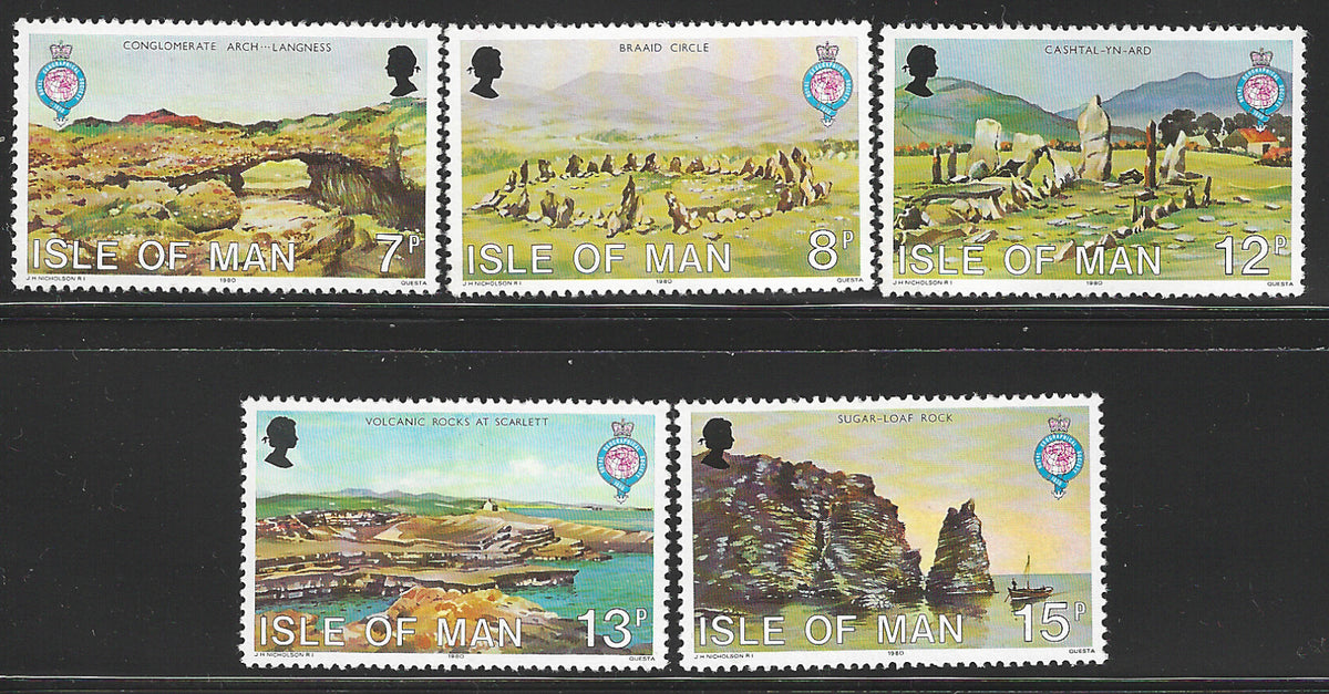 Isle of Man  - Views, 1983 - Complete set, Mint - VVV1971