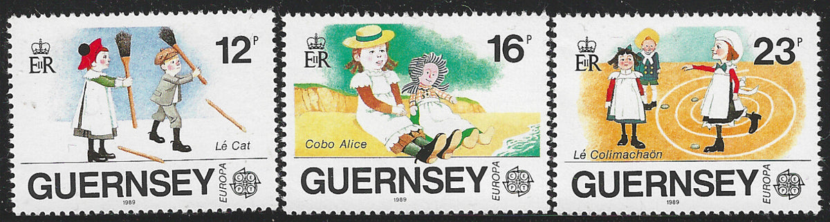 Guernsey - Childrens Paintins, Europa, 1989 - Mint - VVV2088