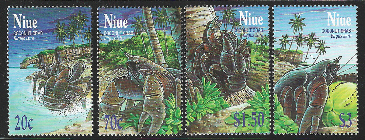 Niue - Coconut Crab, Mint - VVV2203