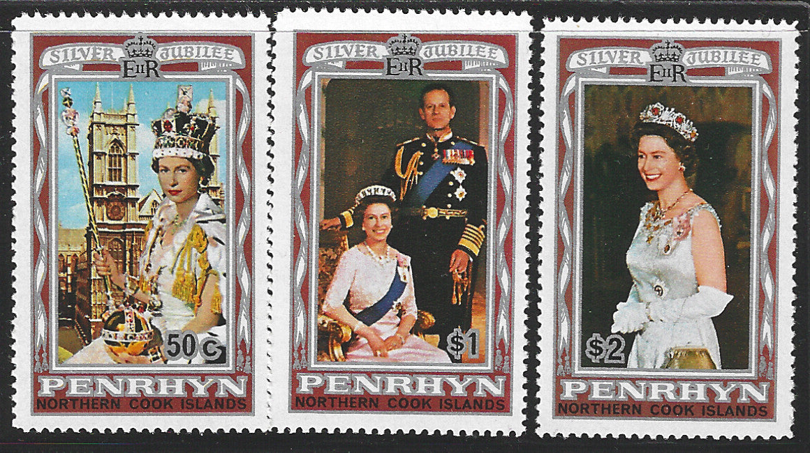 Penrhyn Stamps - Silver jubilee, Mint - VVV2207