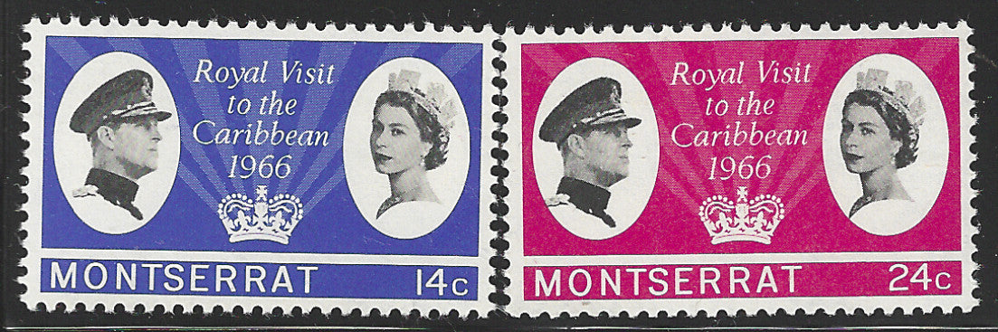Montserrat - Royal Visit, 1966 - VVV2212