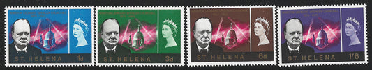 St. Helena - Winston Churchill, Complete, 1966,  Mint - VVV2235