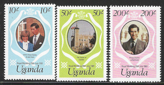 Uganda - Royal Wedding - Diana, 1981 - VVV2353