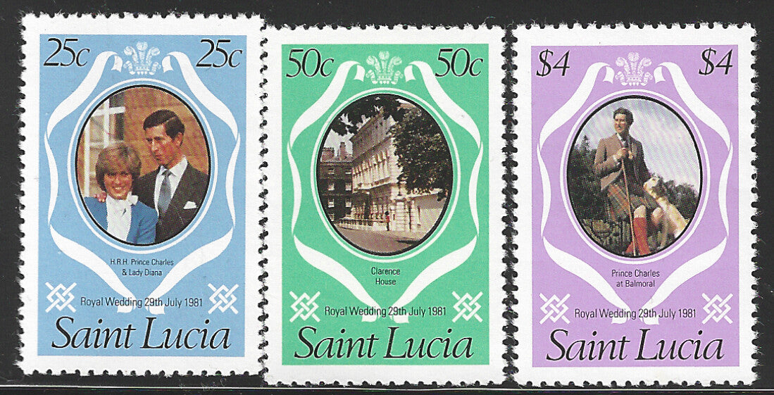 St. Lucia - Royal Wedding - Diana, 1981 - VVV2354