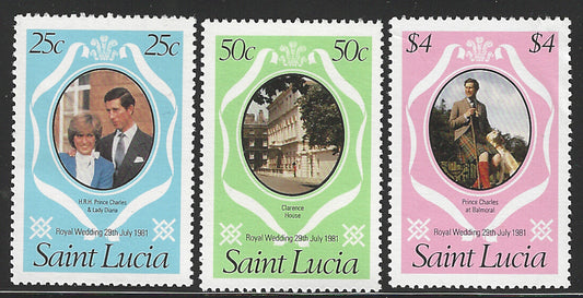 St. Lucia - Royal Wedding - Diana, 1981 - VVV2355