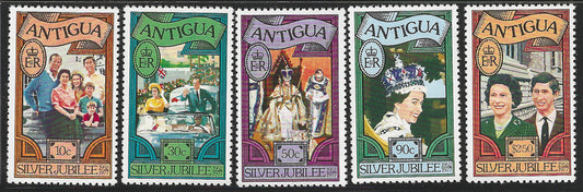 Antigua stamps set - Silver Jubilee - VVV2575