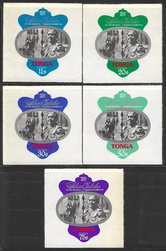 Tonga - Self Adhesive  Silver Jubilee , 1977 - VVV02662