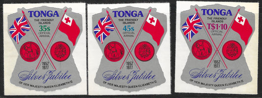 Tonga - Self Adhesive  Silver Jubilee , 1977 - VVV02664