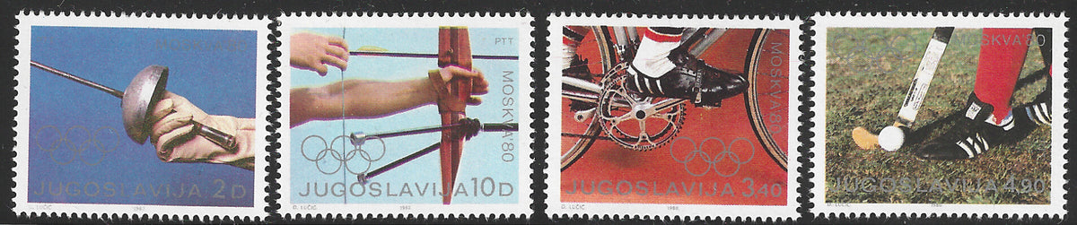 Jugoslaviaja Olympic Complete , Mint  stamps - VVV02786
