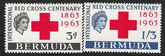 Bemuda - Red Cross, 1963  , Mounted Mint  stamps - VVV02793