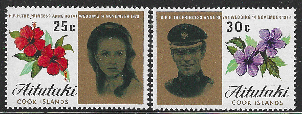 Aitutaki - H R H The Pricess Anne Royal Wedding - VVV02836