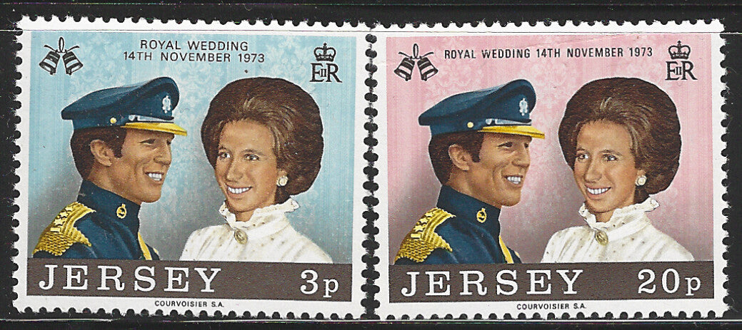 Jersey- H R H The Pricess Anne Royal Wedding , 1973. - VVV02838