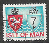 Isle of Man - Used Stamps - To pay - WWSS012334